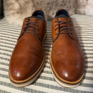 Cole Haan Grand 360 Osborn British Tan Leather Oxfords 10.5